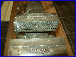 Vintage Wilton Bullet Vise HD 4 Inch Jaws Swivel Base GOOD Working Condition