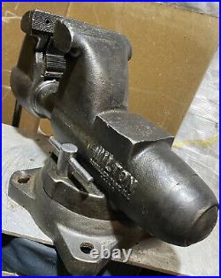 Vintage Wilton C1 Bullet Bench Vise With Swivel Base Made In USA
