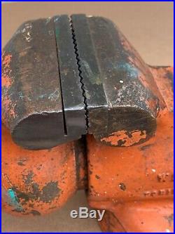 Vintage Wilton Cadet Machinists Blacksmith Bench Vise Swivel Base 4 Jaws Tool