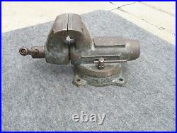 Vintage Wilton Glisenti # 125 Bullet Swivel Base Vise 5 Jaws Made in Italy