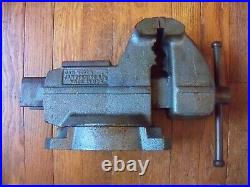 Vintage Wilton Made in USA 111106 Machinist Bench 4 Vise withSwivel Base & Anvil