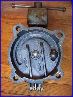 Vintage Wilton Made in USA 111106 Machinist Bench 4 Vise withSwivel Base & Anvil