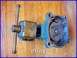 Vintage Wilton Made in USA 111106 Machinist Bench 4 Vise withSwivel Base & Anvil