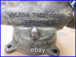 Vintage Wilton No. 3 Bullet Vise With Swivel Base EXCELLENT CONDITION