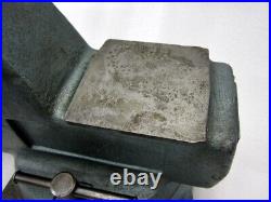 Vintage Wilton No. 745 Mechanics Bench Vise with 5 Jaws & Swivel Base