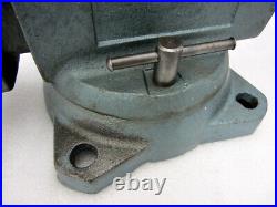 Vintage Wilton No. 745 Mechanics Bench Vise with 5 Jaws & Swivel Base