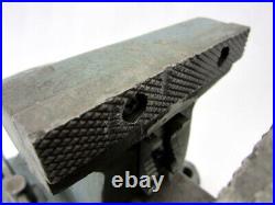 Vintage Wilton No. 745 Mechanics Bench Vise with 5 Jaws & Swivel Base
