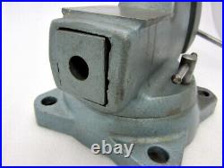 Vintage Wilton No. 745 Mechanics Bench Vise with 5 Jaws & Swivel Base