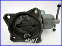 Vintage Wilton No. 745 Mechanics Bench Vise with 5 Jaws & Swivel Base