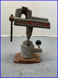 Vintage Wilton Pow-R-Arm Model 344 Vise with 2-1/4 Jaws and Swivel Locking Base
