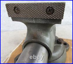 Vintage Wilton Schiller Bullet Bench Machinist Vise Tool 4 Jaws w Swivel Base