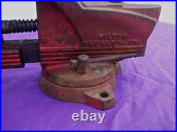 Vintage Wilton Shop King 4 Bench Vise Swivel Base