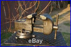 Vintage Wilton Torco 4jaw Bench Vise With Swivel Base & Pipe Grips Chicago USA