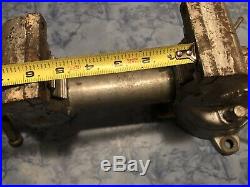 Vintage Wilton USA Bullet 3 1/2 Vise withSwivel Base, Pipe Jaws, Anvil, Working