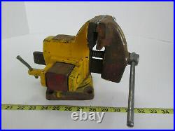 Vintage Wilton Vise 121079 4 Jaw Tilting Vise Swivel Base Bench Table Mount