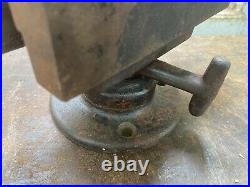 Vintage Yankee Tools Machinist Vise No 993 & Locking Swivel Base No 1993