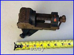 Vintage Yankee Tools Machinist Vise No 9 & Locking Swivel Base No 4992