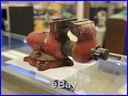 Vintage York Vise No. 100 Swivel Base 4 Jaws