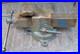 Vintage Yost 204, 4, Bench Anvil Vise, Swivel Rotating Base, Straight Handles