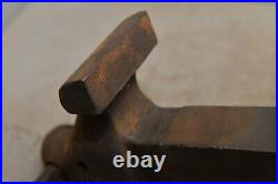 Vintage rare Reed No 203 1/2R bench vise swivel base collectible tool