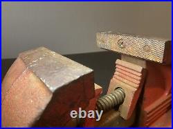 Vtg 1950-59 WILTON SHOP KING 3-1/2 Swivel Base Bench Vise WithPipe Jaws & Anvil