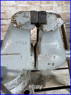 Vtg Wilton 1760 Tradesman Vise 6 Bullet Swivel Base/Dbl Lock/65 lbs/Base Bolts