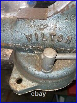 Vtg Wilton Bullet 300 VISE 3w-swivel base beautiful original paint/patina. VGC