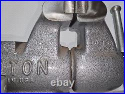 WILTON 400 Machinist 4 Jaw Bullet Bench Vise with Swivel Base