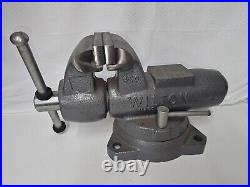 WILTON 400 Machinist 4 Jaw Bullet Bench Vise with Swivel Base