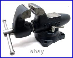 WILTON 4-1/2 BULLET VISE with SWIVEL BASE #450S DATE 7/81