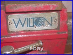 WILTON 648B Swivel base Vise 8 Wide Jaws 77 lbs 1112638 1112648 648-1 Used