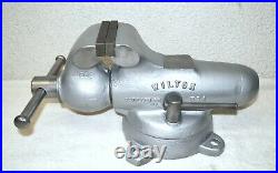 WILTON 835 Bullet Bench Vise With Swivel Base, 3-1/2 Jaws