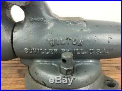 WILTON 9400 HD BULLET VISE 4'' Jaws Swivel Base Machinist Tool Good condition