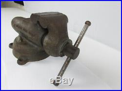 WILTON Baby Bullet Vise No. 3 CHICAGO with Swivel Base Early Wilton Vise 3 Jaws