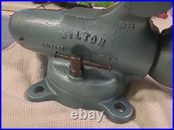 WILTON Bullet Vise 935 Chicago Dated 9/50 Swivel Base 3.5 Jaws