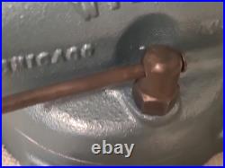 WILTON Bullet Vise 935 Chicago Dated 9/50 Swivel Base 3.5 Jaws