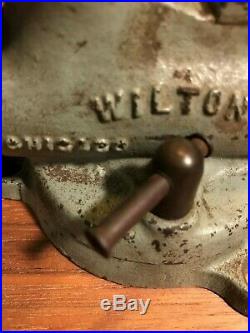 WILTON Bullet Vise Swivel Base No. 20-2 JAWS
