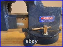 Westward 4YP27G 5 Heavy Duty Combination Vise With Swivel Base