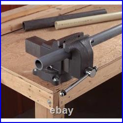 Westward 4Yp27 5 Heavy Duty Combination Vise With Swivel Base Westward 4Yp27 5 Heavy Duty Combination Vise With Swivel Base