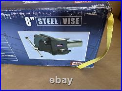 Westward 6RA23G Heavy Duty Combination Vise 8 Ser Jaw with Swivel Base & Pipe Jaw