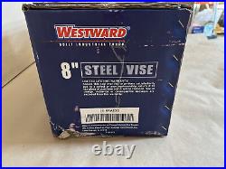 Westward 6RA23G Heavy Duty Combination Vise 8 Ser Jaw with Swivel Base & Pipe Jaw