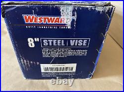 Westward 6RA23G Heavy Duty Combination Vise 8 Ser Jaw with Swivel Base & Pipe Jaw