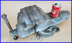 Wilton 09-600 Bench Vise 1981 Swivel Base 144lbs 6 Wide Jaws MADE in USA Vice