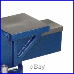 Wilton 11106 6 Jaw General Purpose Steel Swivel Base Anvil Bench Vise, Blue