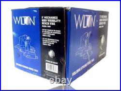 Wilton #1550 Mechanics High Visibility Bench Vise 5 with Swivel Base #63187 New