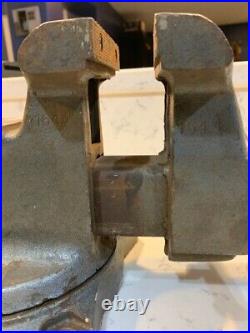 Wilton 1644 Mechanics Bench Vise 4 Jaw Full Swivel Base Pipe Clamp Tool 1644