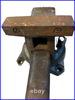 Wilton 1644 Mechanics Bench Vise 4 Jaw Full Swivel Base Pipe Clamp Tool 1644