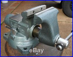 Wilton 1755 5-1/2 Tradesman Bench Vise withSwivel Base 63200 Made in the U. S. A