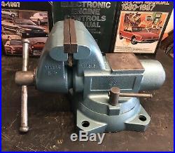 Wilton 1755 Tradesman 5 1/2 Jaws Vise With Pipe Jaws And Swivel Base