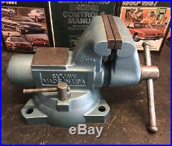 Wilton 1755 Tradesman 5 1/2 Jaws Vise With Pipe Jaws And Swivel Base